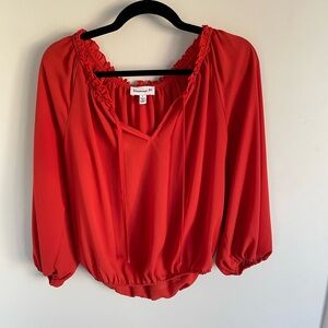 Venezia Red Women's Top